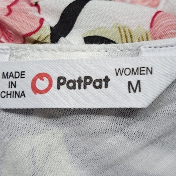 Pat Pat Women's Floral Cold Shoulder Maxi Dress  Size M - Picture 5 of 7